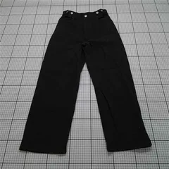 ◇ Θ ハグユー HUG.U ウエストゴム ストレート パンツ サイズM ブラック系 レディース E  【1511110049982】