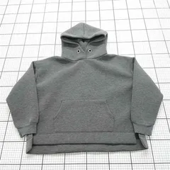 ◇ Θ rectangle レクタングル ボンディング 長袖 プルオーバーパーカー サイズM グレー系 レディース E  【1511110049920】