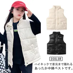 保温 中綿ベスト ダウンベスト キッズ ジュニア もこもこ 防寒 中綿ジャケット 子ども服 ベビー 女の子 男の子 アウター 子供用 カジュアル 上着 中綿ベスト スタンドネック 暖かい 防寒対策 子 JqxA551