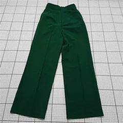 ◇ ⊂ センス オブ プレイス バイ アーバンリサーチ センタープレス スラックス サイズXS グリーン系 レディース E  【1511120011818】