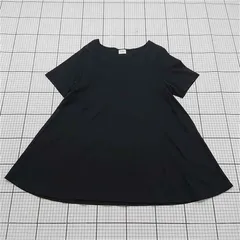 ◇ ⊂ アーバン リサーチ ドアーズ ゆったり 半袖 Tシャツ カットソー サイズONE ブラック系 レディース E  【1511120011313】