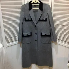 【値下げ】Leilian レリアン レディース ロングコート 11号 グレー