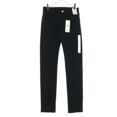 未使用 UNIQLO JEANS ユニクロジーンズ ストレッチ スキニーデニムパンツ W27 ブラック メンズ 古着
