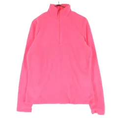 GAP ギャップ 長袖 ハーフジップ フリースジャケット M ピンク レディース 古着