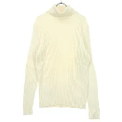 美品 GAP ギャップ 長袖 タートルネック ニット L アイボリー レディース 古着