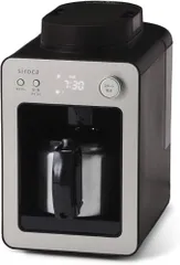 1203B siroca 全自動コーヒーメーカー カフェばこ SCA371 シルバー