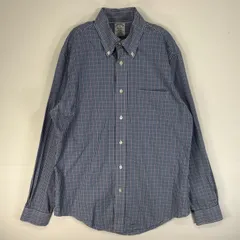 古着 ブルックスブラザーズ Brooks Brothers 長袖シャツ チェック 胸ポケ REGENT M  ブルー系 マルチカラー メンズ
