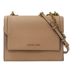チャールズアンドキース CHARLES & KEITH バッグ レディース ブランド ショルダーバッグ レザー ベージュ チェーンショルダー おしゃれ【中古】