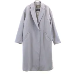 a day in the life アデイインザライフ チェスターコート 38 ブルー系 レディース 古着