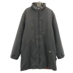 美品 adidas アディダス 中綿コート M チャコールグレー メンズ 古着