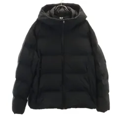 UNIQLO ユニクロ シームレス ダウンジャケット XL ブラック メンズ 古着