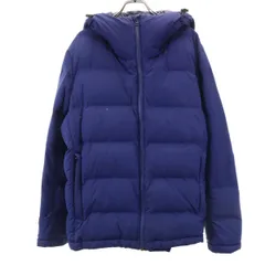 UNIQLO ユニクロ シームレス ダウンジャケット XL ブルー メンズ 古着