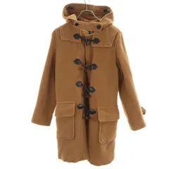 BURBERRY LONDON バーバリーロンドン 日本製 ダッフルコート 38 ベージュブラウン 三陽商会 レディース 古着
