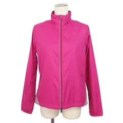 ナイキ NIKE ウインドブレーカー ジャケット フルジップ 袖着脱可能 CLIMA-FIT クライマフィット S ピンク