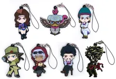 【中古】ストラップ(キャラクター) 全6種セット+BOX購入特典 「ジョジョの奇妙な冒険 第三部 スターダストクルセイダース ラバーストラップコレクション Vol.3」 AnimeJapan 2018グッズ