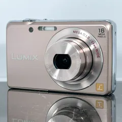 美品】Panasonic LUMIX DMC-FH8 ピンクゴールド パナソニック