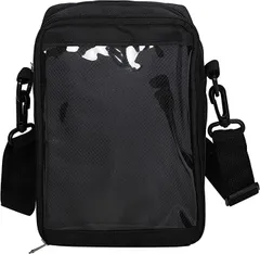 HARGIO ハルジオ 痛バッグ ショルダー 小さめ ミニ 痛バック かわいい (ブラック,  Free Size)