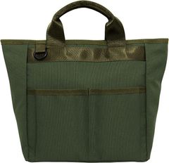 STGolf Round Bag, 300g Round Pouch, Round Tote Bag, 25cm x 25cm (Khaki)