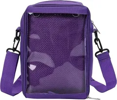 HARGIO(ハルジオ) 痛バッグ ショルダー 小さめ ミニ 痛バック かわいい (パープル,  Free Size)