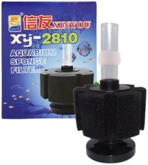 LETIZIA1212 XY-2810 バイオ スポンジ フィルター 水槽 アクアリウム用 水質 改善 ろ過 淡水 海水 (ブラック,  1)