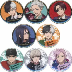 【中古】バッジ・ビンズ 全8種セット 「WIND BREAKER 缶バッジ」 セブンネット限定