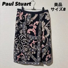 ポールスチュアート PaulStuart スカート M ⭐️極美品⭐️  通年 フレア ひざ丈  8号 レディース オフィスカジュアル オフィス 仕事着 シンプル お出かけ デート スマートカジュアル おしゃれ オフィスカジュアル 普段着 私服 フォーマル