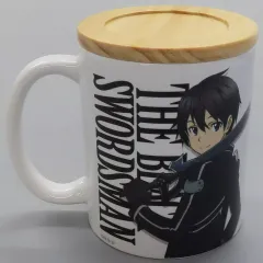 【中古】マグカップ･湯のみ キリトとひと休み フタ付きフルカラーマグカップ 「ソードアート・オンライン POP UP SHOP 2025」