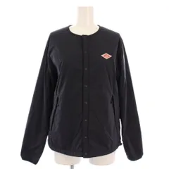 ダントン DANTON インサレーション ノーカラー ストレッチナイロンジャケット 中綿 アウター 36 黒 ブラック JD-8878 SET /TK