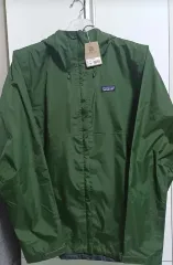 S パタゴニア トレントシェル 3L レイン ジャケット 姫宮 桃李 パイナップル グリーン