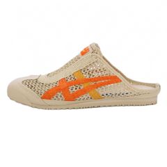 오니츠카 타이거 Onitsuka Tiger MEXICO 66 SABOT 뮬 샌들 슈즈 UK5 화이트 오렌지 1183C123 /BM