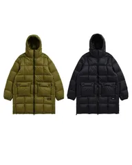 TAION マウンテン ボリュームフード ダウンコート