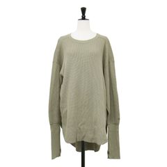 未使用】26SS FRAMe WORK サーフニットヘンリーTee カーキ - メルカリ