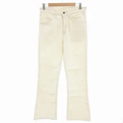 リーバイス Levi's ヴィンテージ 646 フレア コーデュロイパンツ W30 アイボリー /OU