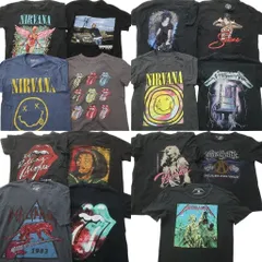 バンドTシャツまとめ売り。安売り 2025年最新】バンドtシャツ まとめ売りの人気アイテム - メルカリ