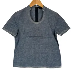 美品 MACPHEE TOMORROW LAND マカフィートゥモローランド 無地 春夏 SS カットソー コットン ネイビー レディース【古着】【中古】【送料無料】