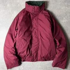 90s 白タグ Eddie Bauer グース ダウン ナイロン ジャケット L / 90年代 エディーバウアー ダウンジャケット ジャンパー エンジ