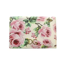 ドルチェ&ガッバーナ ドルガバ DOLCE&GABBANA カードケース 名刺入れ ロゴ PVC 花柄 バラ柄 マルチカラー ■GY11 /MQのサムネイル