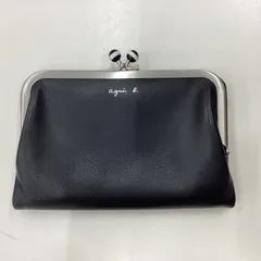 新品 箱付 アニエスベー がま口小銭入れ ボーダーライニング 二つ折り財布 黒 新品 箱付 アニエスベー がま口小銭入れ ボーダーライニング 二つ折り