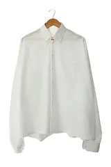 ジュンヤワタナベ JUNYA WATANABE COMME des GARCONS SHIRT コムデギャルソン シャツ 24SS BLOUSE 衿カット 長袖 ブラウス シャツ JM-B014-051 AD2023 S 白ホワイト 251007のサムネイル