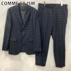 COMME CA ISM コムサイズム パンツスーツ シングル セットアップ