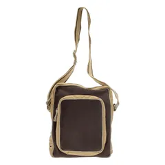 miu miu ミュウミュウ キャンバスショルダーバッグ  ベージュ