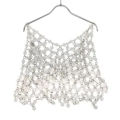 【美品】チカキサダ　ビジュービスチェ チカキサダ Chika Kisada ビジュートップス ビスチェ ベスト - メルカリ