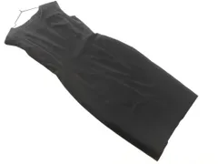 VELOUR NOIR by FOXEY NEWYORK ベロア ノワール バイ フォクシー ニューヨーク ベロア Iライン ワンピース size38/黒 ◇■◎レディース