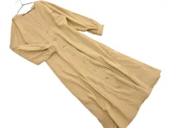 KBF ケービーエフ アーバンリサーチ ロング ワンピース sizeONE/ベージュ ◇■ レディース