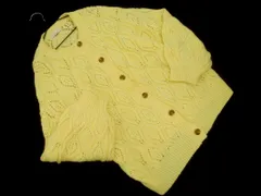 earth music&ecology アースミュージック＆エコロジー カーディガン sizeF/黄 ◇■ レディース