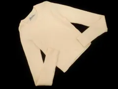 ZARA ザラ ショート丈 ニット セーター sizeS/アイボリー ◇■ レディース