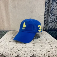 F POLO RALPH LAUREN (ポロラルフローレン) ヴィンテージ ビックポニー ベースボールキャップ 帽子