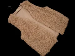 CLASSICAL ELF クラシカルエルフ ボア ベスト sizeM/ベージュ ◇■ レディース