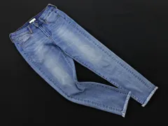 earth music&ecology アースミュージック＆エコロジー カットオフ デニムパンツ sizeS/水色 ■■ レディース