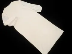 Rope Picnic ロペピクニック 切替 Iライン ニット ワンピース size38/白 ◇■ レディース